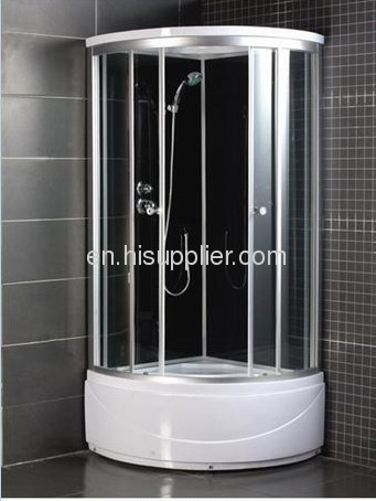 Plastic paint silver handle with shower room