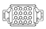 H10B side entry hoods heavy duty connector