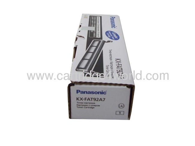 Printer toner cartridges of Panasonic KX-FAT92A7 energy saving
