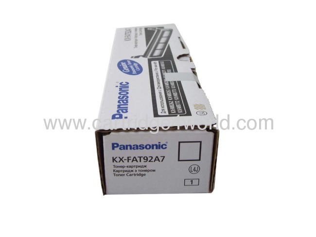 Printer toner cartridges of Panasonic KX-FAT92A7 energy saving