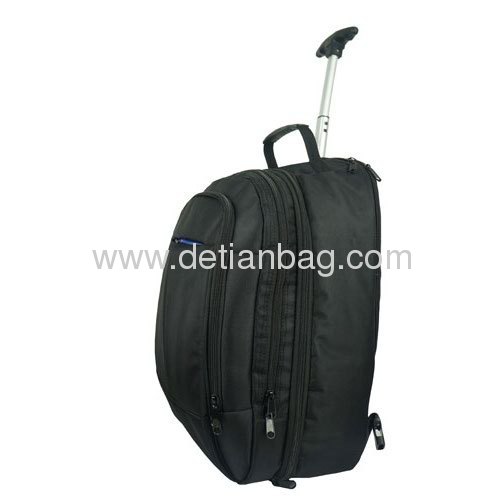 New arrival hot sell black large boys roller backpacks for men