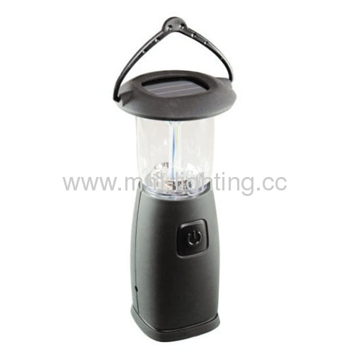 6 LED Solar crank camping lantern