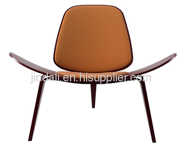 Hans J. Wegner three leged chair, plywood chair, living room chair, leisure chair, chair, home furniture