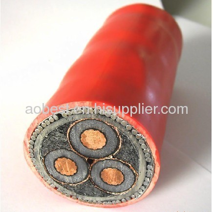 3.8/6KV power cable with steel wire armor