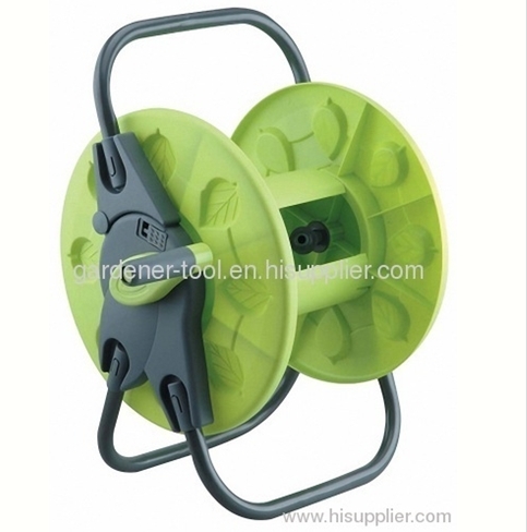 Plastic Folded Water Hose Reel With Capacity 45M 13MM PVC Reinforcement Hose