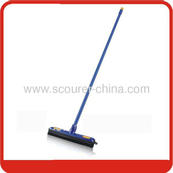 120cm Iron pole Rubber Floor Squeegee with 30cm