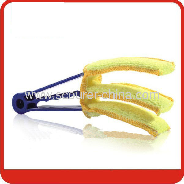 Yellow+blue Window Blind Cleaning Brush