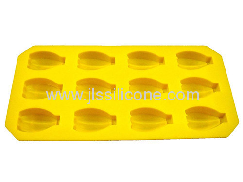 Banana shape ice cube tray chocolet maker