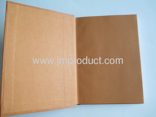 UV coating hardcover notebook