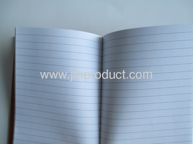 UV coating hardcover notebook