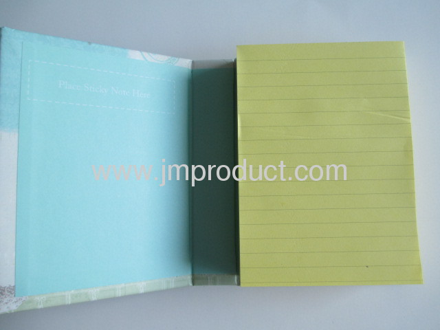 mini hardcover with sticky inner