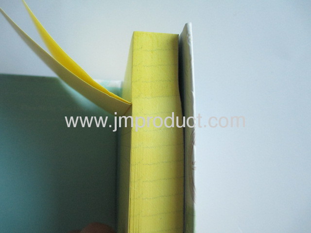 mini hardcover with sticky inner