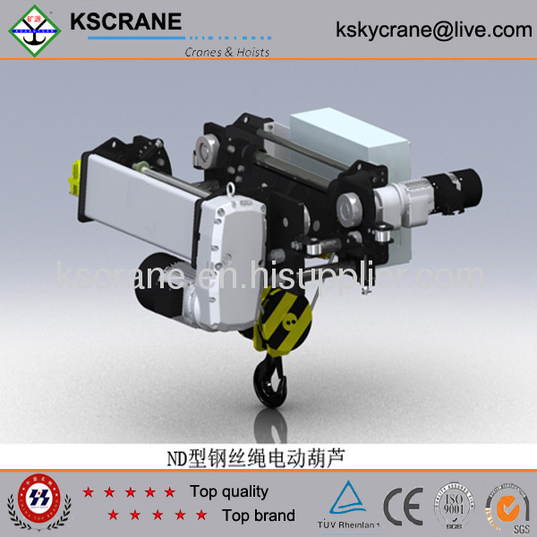 world advanced wire rope electric hoist 