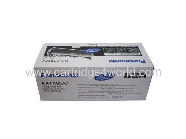 Durable efficient high quality latest Panasonic KX-FA85A7 recycling ink printer toner cartridges