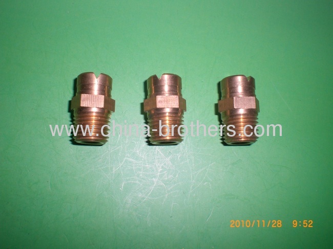 1/4 Brass MEG Soap Nozzle Orifice Size 4.0