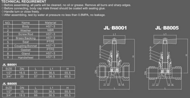 Brass stop valve,stop valve