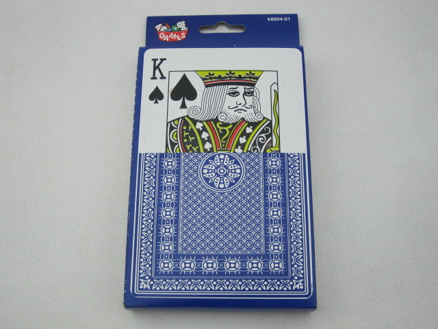 jumbo playing cards in paper box 