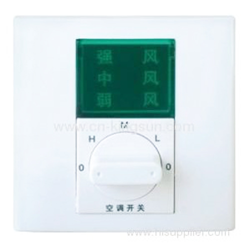 WSK-6-86 style for 3 speed rotary fan switch
