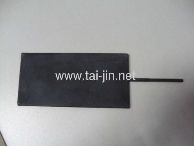 MMO Titanium Anode for swimming pool water treatment