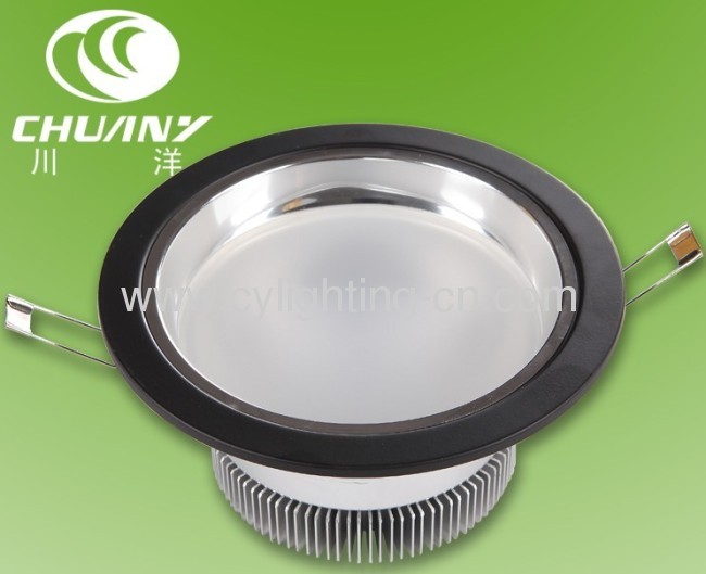 12W Aluminum Die-cast Φ189mm×96mm LED Down Lights With Φ165mm Hole