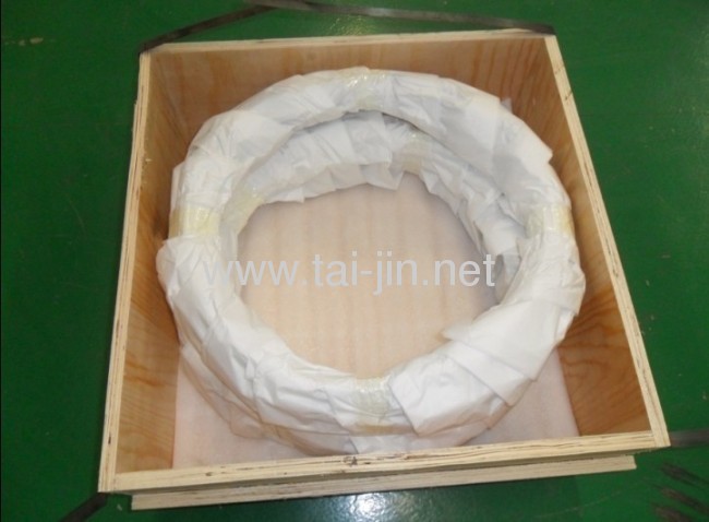 Titanium mixed metal oxide coated wire anode for water tanks cathodic protection 