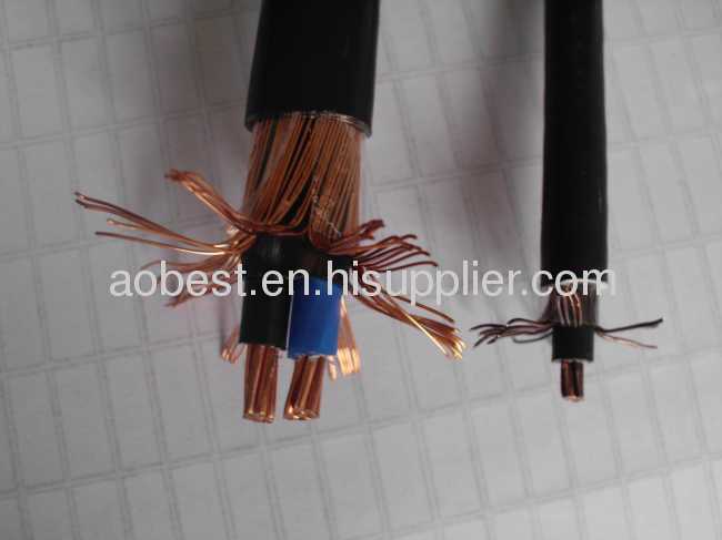 Aluminum conductor xlpe insulatedpvc sheath Concentric Cable