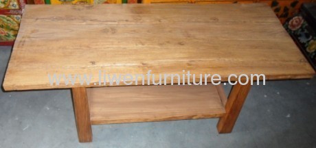 old elm wood cofee table