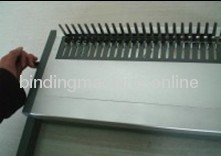 Desk Top Manual Comb Binding Machine