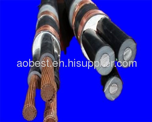 Flame retardant High Voltage 630mm 800mm 1200mm Electric Cable 