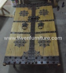 Chinese antique iron doors