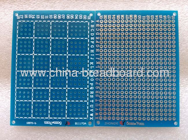 50PCS/LOT DIY Prototype Paper PCB Universal Board 5 x 7 cm New #BV050