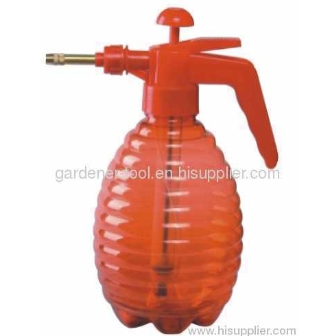 1500ML water trigger sprayer with transparent PE bottle and PP Trigger