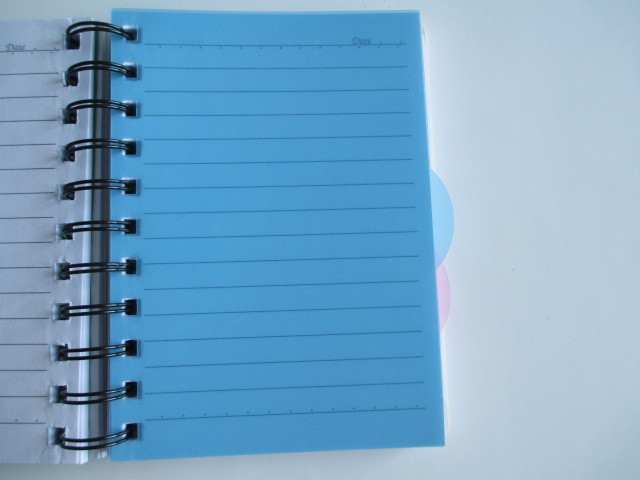 A6 bound spiral notebook