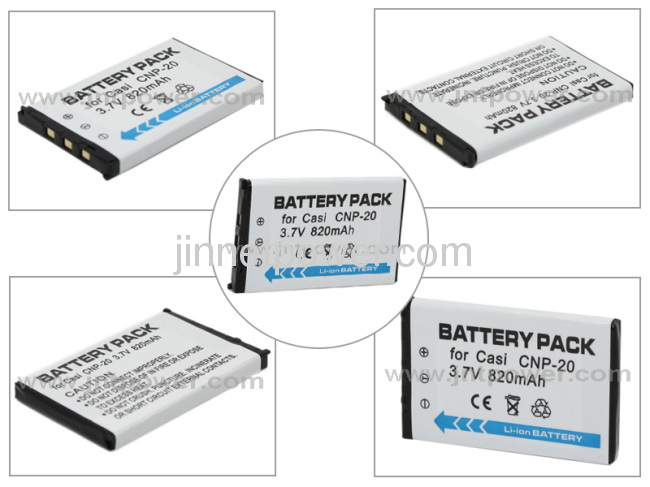 Brand new battery for Casio CNP-20 NP20 camera battery 3.7V 750mAh