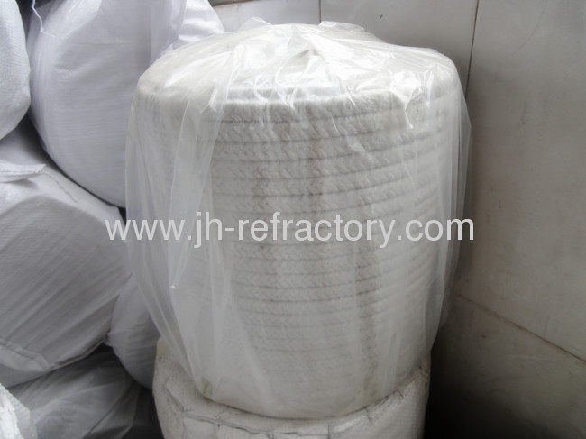 furnace sealingthermal insulation ceramic fiber square braided rope 