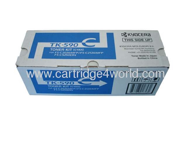 Complete in specifications Excellent quality Cheap Orders are welcome Kyocera TK-590Ctoner kit toner cartridges