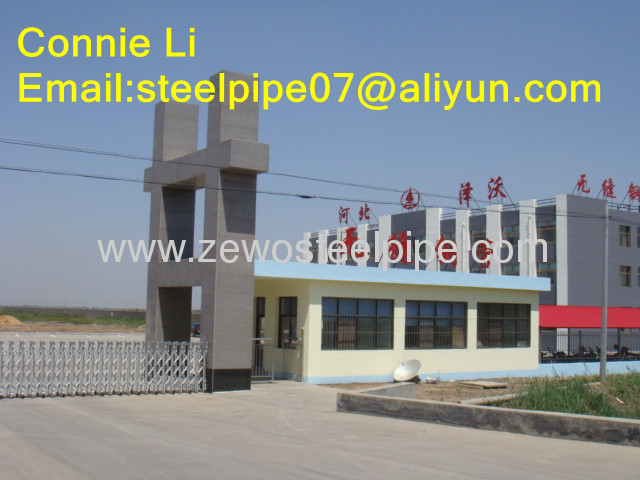 ST 52 Material 6 OD Steel Pipe