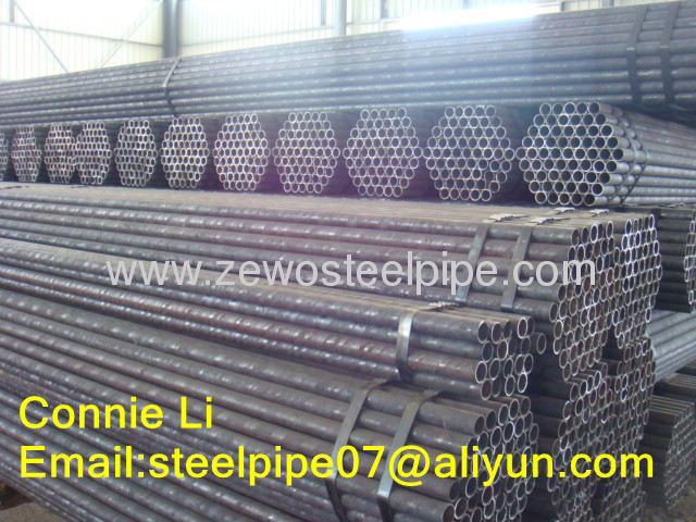 cold drawn Carbon Seamless steel pipe with bare surface and packing