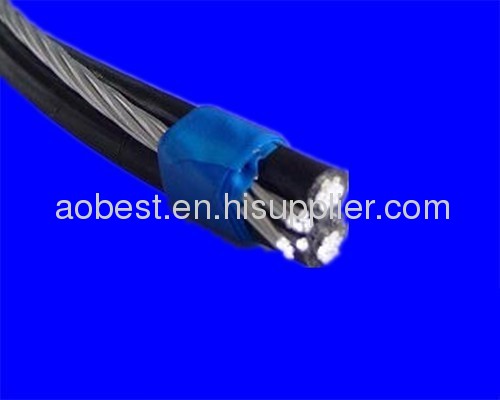 AWG standard ABC power overhead cable quadruplex cable 3*6AWG+1*6AWG