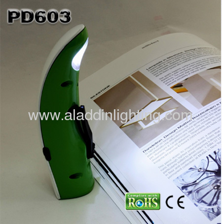 Dynamo powered USB LED table lamp with LED torch