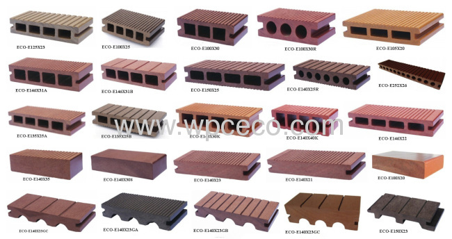 Construction material wpc composite deck