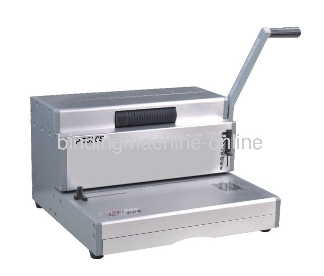 Manual Single Iron Spiral Binding Machine