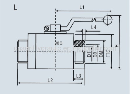 flanged type ball valve