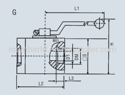 flanged type ball valve