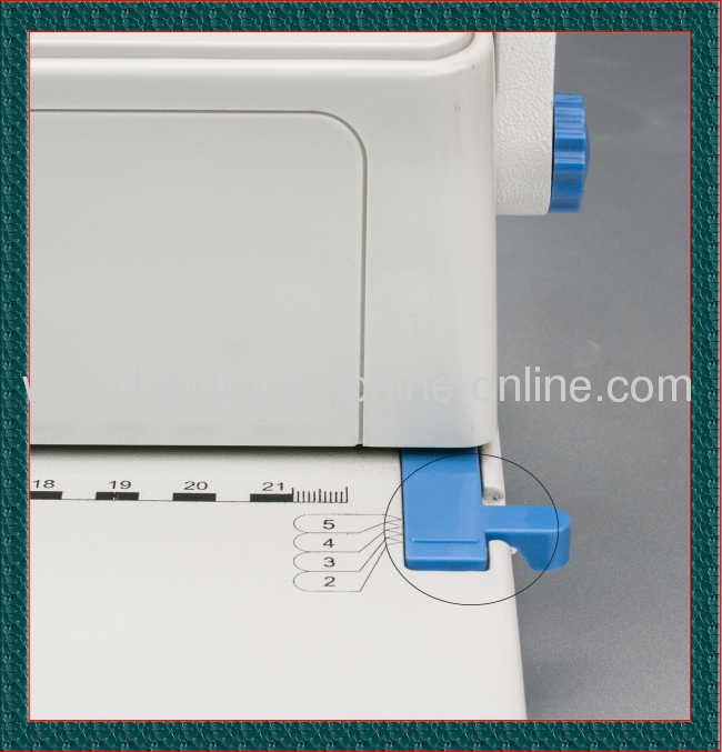 Manual Plastic Comb Binding Equipment