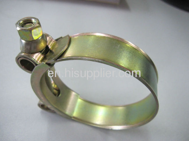 T bolt heavy duty stainless steel hose clamp