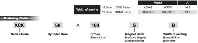 Clamping series Cylinder (XCK series)