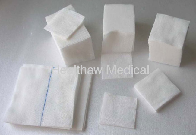 Surgical non woven swabs / sponges