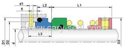 US2 O-ring Mechanical Seal