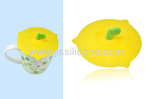 round handle silicone cup and glass lid